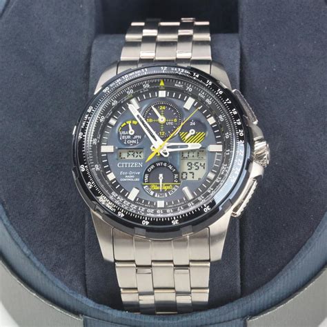 Citizen Eco-Drive Blue Angels World Chronograph Watch | Property Room