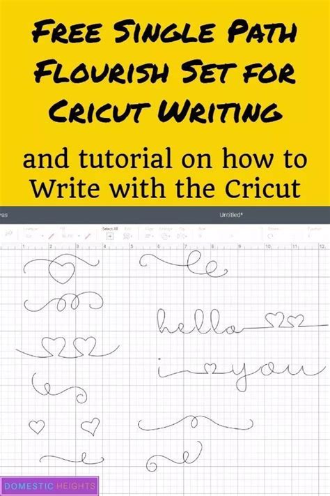 Writing Fonts For Cricut Cricut Tutorials Writing Fonts Cricut