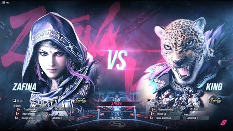 Pakistan TekkenRANKED ZAFINA VS KING TEKKEN 8FT 3 YouTube