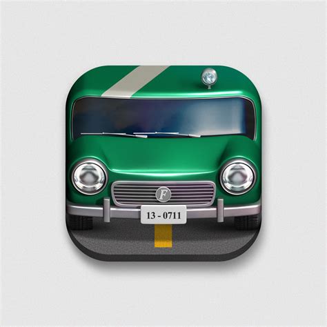 Car App Icon Behance