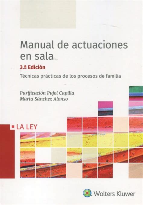 Manual De Actuaciones En Sala T Cnicas Pr Cticas De Los Procesos