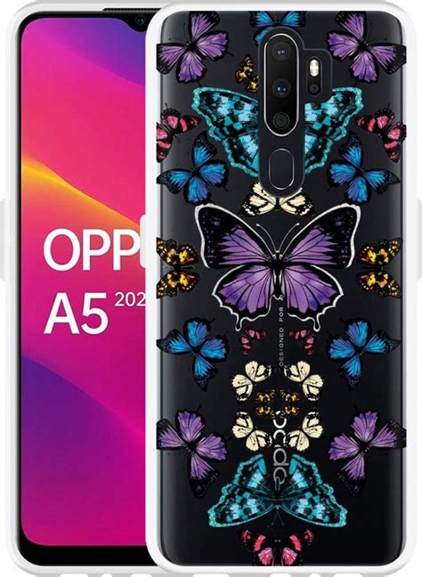 Oppo A Hoesje Vlinder Symmetrie Designed By Cazy Bol