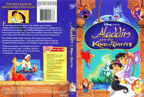 Aladdin King Of Thieves - Movie DVD Scanned Covers - 349Aladdin King Of ...