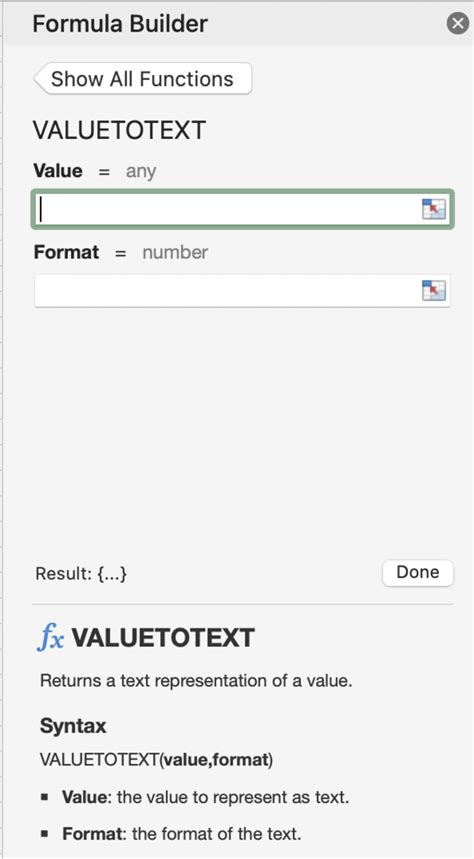 How To Use The Valuetotext Function In Excel For Mac Hubpages