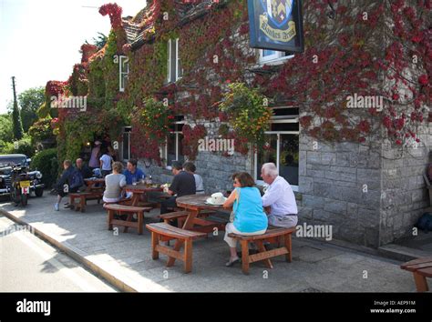 Bankes Arms Pub In The Village Of Studland On The Isle Of Purbeck