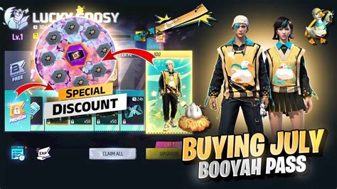 Buying July Month Booyah Pass July Booyah Pass Unlock Ff New Event