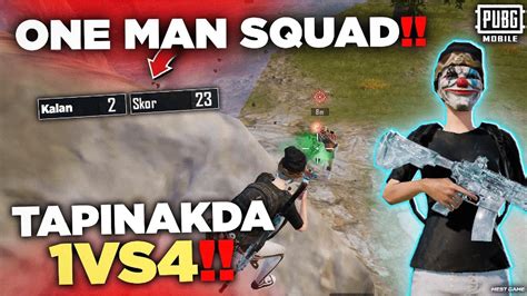 Tapinakda Vs Attim One Man Squad Pubg Mobile Youtube