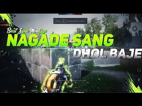 Dussehra Special Durga Puja Navratri Nagade Sang Dhol Baje Pubg Beat