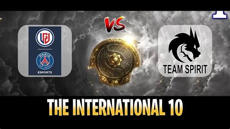 PSG LGD Vs TEAM SPIRIT THE INTERNATIONAL 10 GRAND FINAL Game 4 XinQ