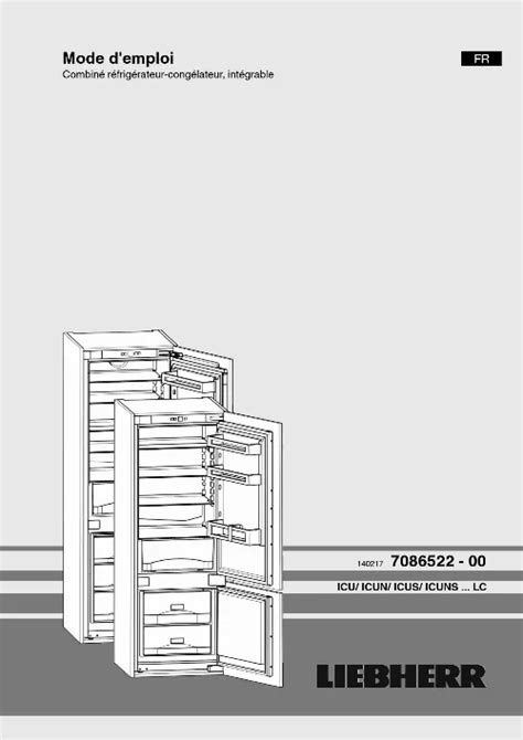 Notice réfrigérateur LIEBHERR ICBP 3266 Trouver une solution à un