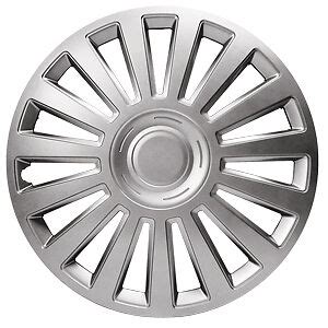 Vauxhall Agila Luxury Wheel Covers Metallic Silver Abs Construction