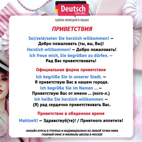 Приветствие по-немецки
