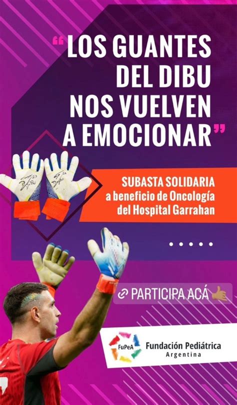 Dibu Mart Nez Subasta Los Guantes Que Us En Mundial Qatar C Mo