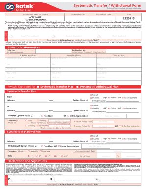 Fillable Online Kotak Mfstp Form Wordpress Fax Email Print