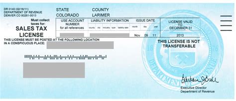 Tax Exempt Certificate