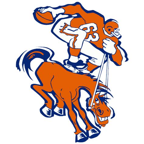 Denver Broncos - Logo History - RetroSeasons.com