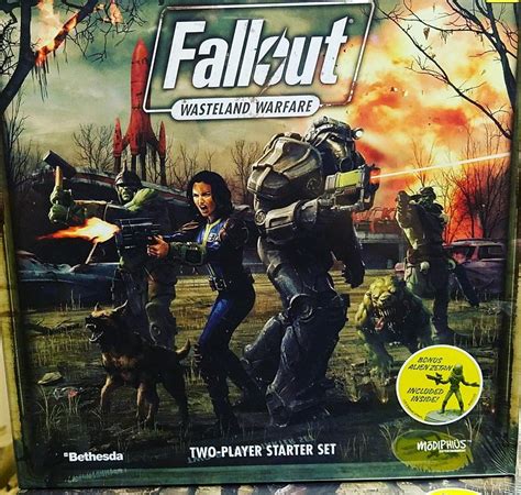 Fallout Wasteland Warfare Two Player Starter Set Core Game Modiphius