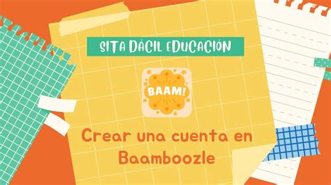 C Mo Nos Registramos En Baamboozle Youtube