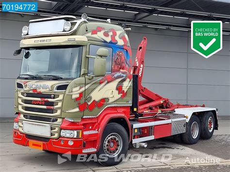 Scania R X Manual Retarder V Liftachse Tonnes Euro Haakarm