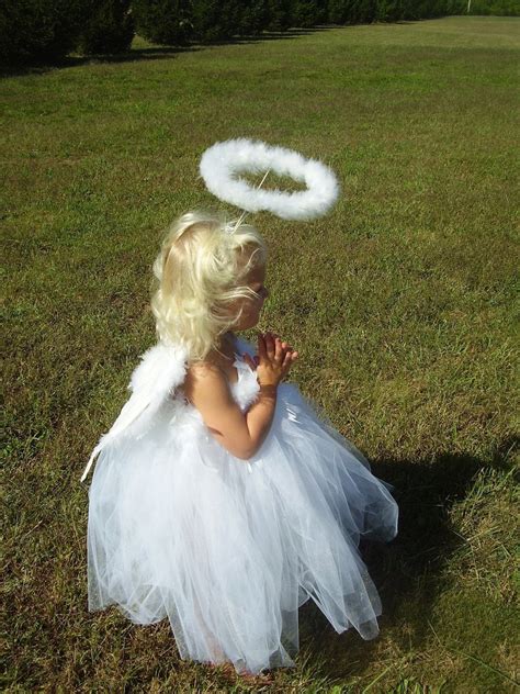 Mommy's Little Angel Halloween Costume Angel Photo Prop