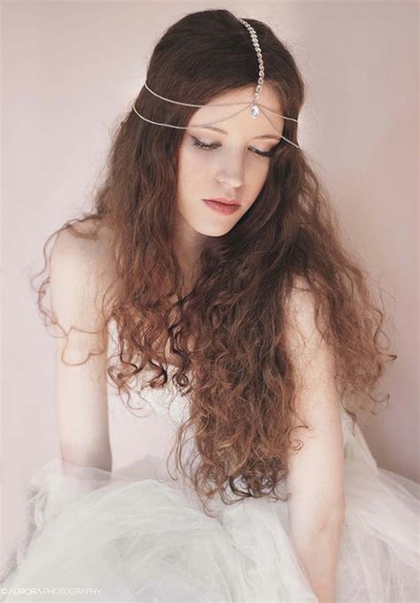 Silver Head Chain Wedding Head Chain Rhinestone Headpiece Etsy