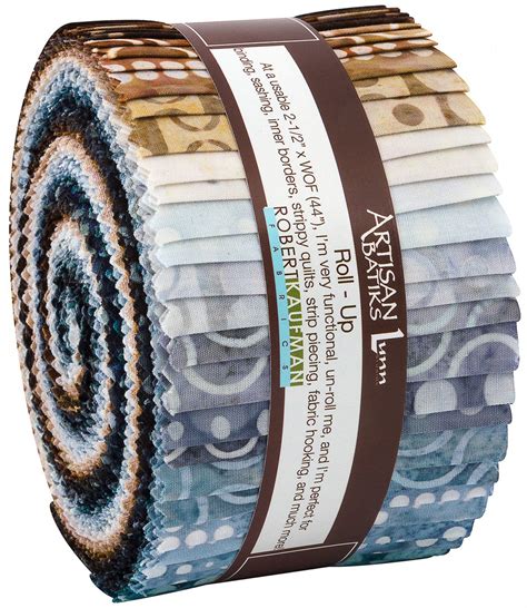 Artisan Batiks Roundabout Jelly Roll 25 Inch Precut Fabric Strips Batik Fabric Strips Robert