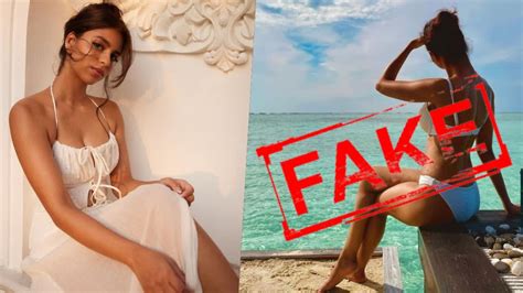 The Truth Behind Viral Bikini Picture Of SUHANA KHAN
