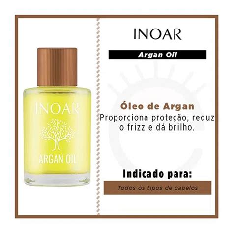 Óleo Capilar Inoar argan oil 7mL 12 unidades P7898581080718 Óleo