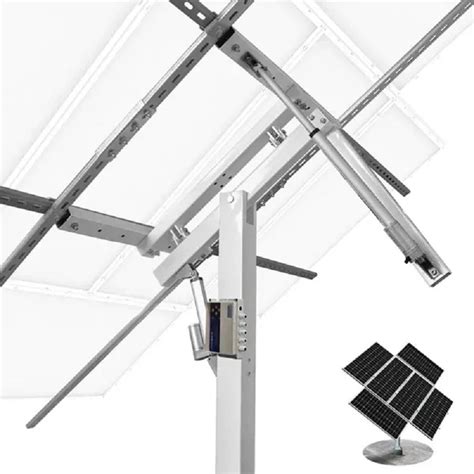 Solar Pv Tracking System Bracket Dual Axis Axis Pv Sun Tracker Solar