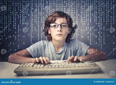 Computer genius stock photo. Image of graphic, scan, background - 22084940 