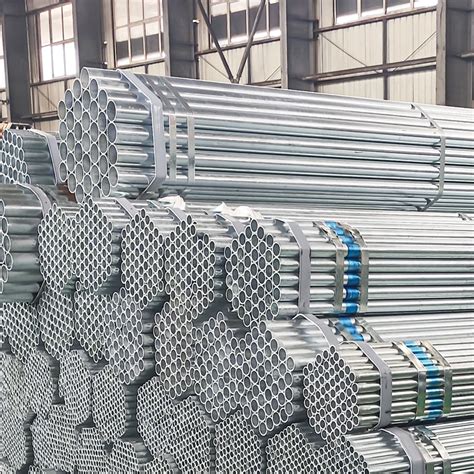 Hot Dipped Galvanized Iron Round Pipe Galvanized ERW Steel Tube Steel Pipe And Galvanized