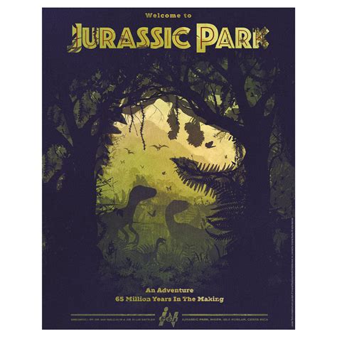 Jurassic Park Limited Edition Art Print Fanattik