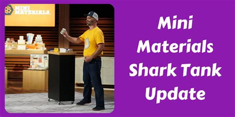 mini materials shark tank net worth forbes
