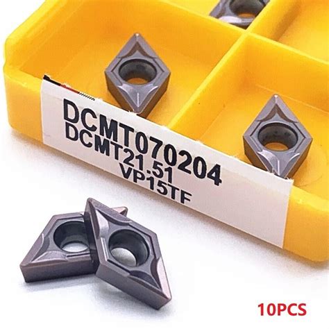 New Carbide Inserts Boring Bar DCMT070204 For SDJCR SDNCN SDQCR Series