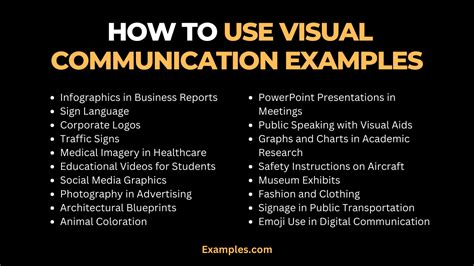 How To Use Visual Communication 19 Examples