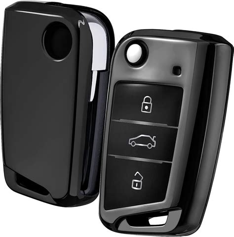 Oatsbasf Car Key Cover Compatible With Vw Car Key Case For Vw Golf