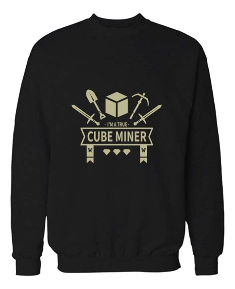 Buzo Minecraft True Miner Memoestampados Memo Estampados