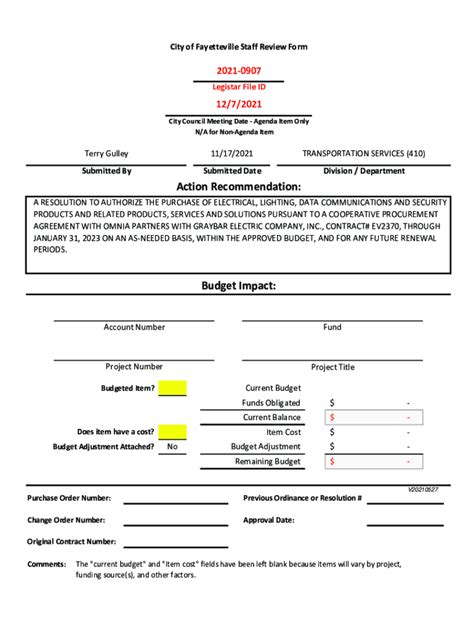 Fillable Online STAFF REVIEW FORM V20140610 GRAYBAR ELECTRIC Xlsx Fax