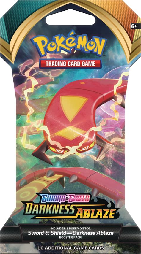 Best Buy Pok Mon Tcg Sword Shielddarkness Ablaze Booster Bonus Pack