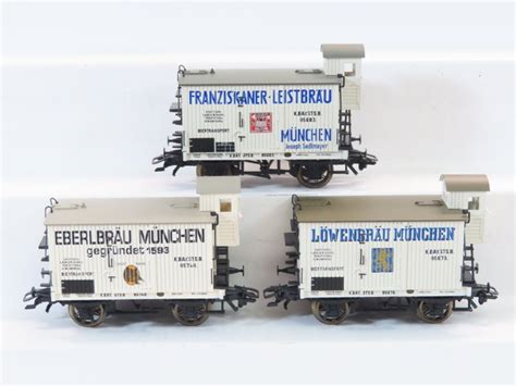 M Rklin H Model Train Freight Wagon Set Axle Freight