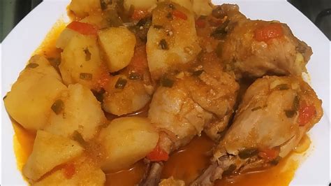 Pollo Guisado En Olla Expréss Súper Fácil De Preparar 🍴👌😋🍗🍗🍅🍅👩🏽‍🍳 Youtube