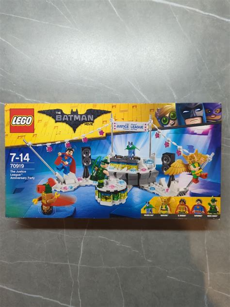 Lego The Batman Movie The Justice League Anniversary Party