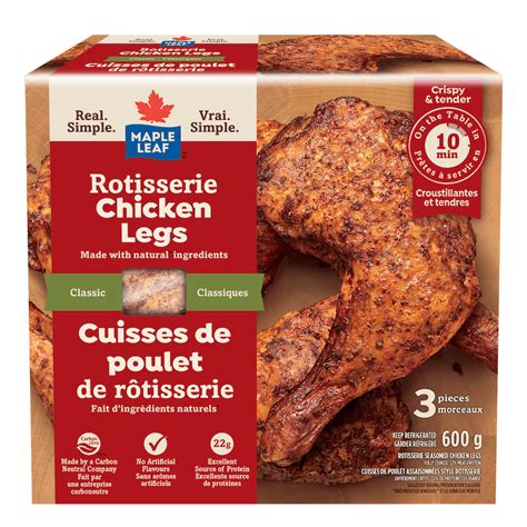 Maple Leaf® Rotisserie Chicken Legs Maple Leaf