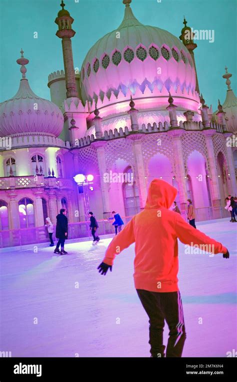 The Royal Pavilion Ice Rink, Brighton Stock Photo - Alamy