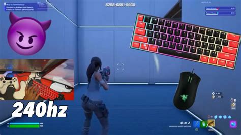 Kraken Pro 60 MechanicalKeyboard Fortnite Keyboard Mouse Sounds