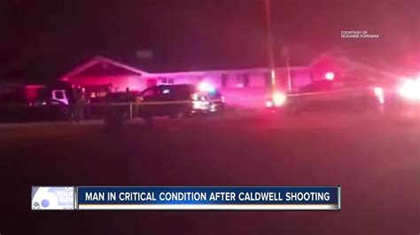 Police Man In Critical Condition After Caldwell Shooting