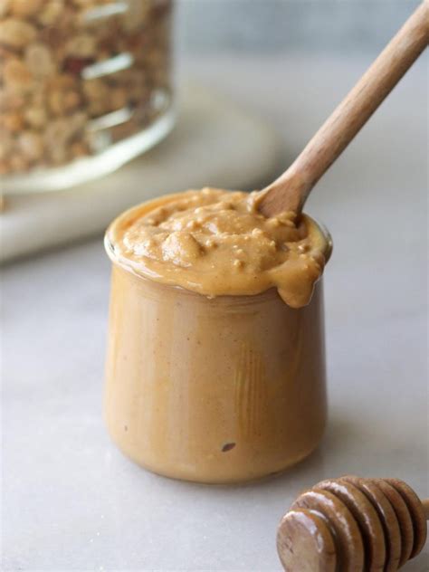 Honey Roasted Peanut Butter - 3 Ingredients (with video!) - Cook At Home Mom