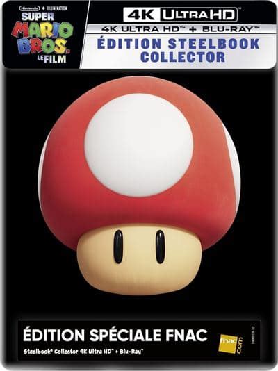 Super Mario Bros le film Édition Spéciale Fnac Steelbook Blu ray