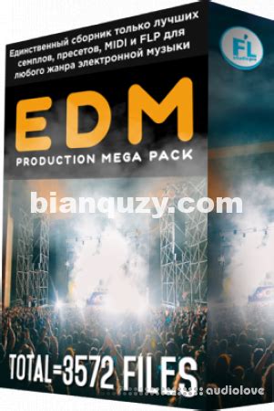 FL Studio PRO EDM Production Mega Pack WAV MiDi Synth Presets DAW