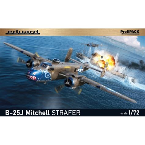 Eduard 7012 1 72 B 25J Mitchell STRAFER ProfiPackEdition